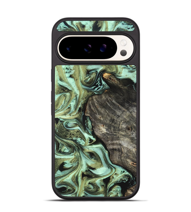 Pixel 9 Pro Wood Phone Case - Reid (Green, 819562)