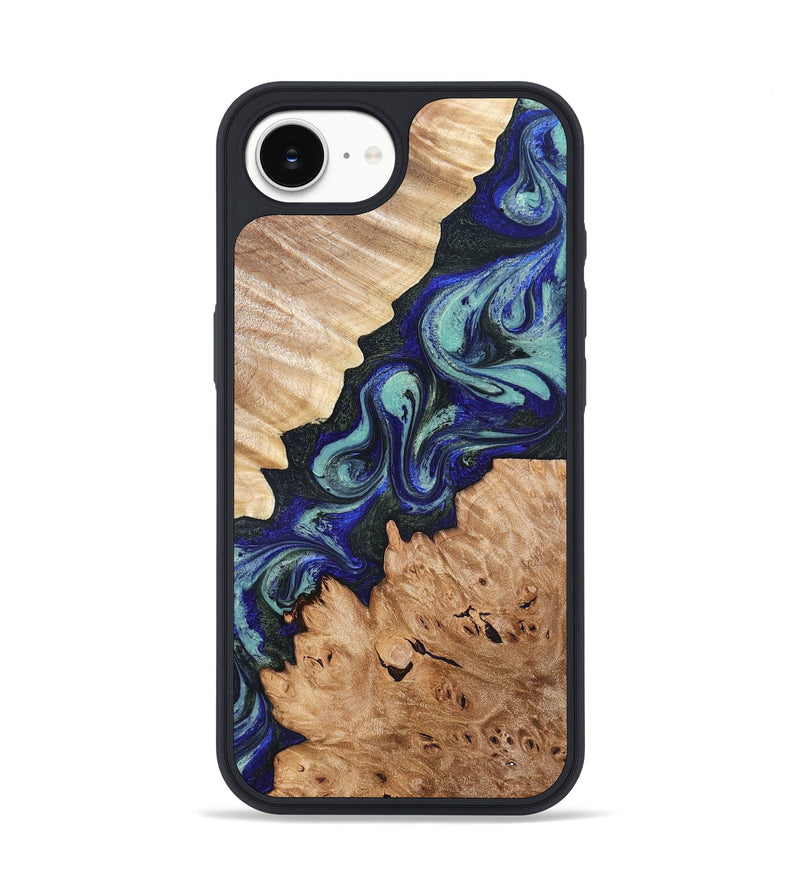 iPhone 16e Wood Phone Case - Karrie (Green, 819564)