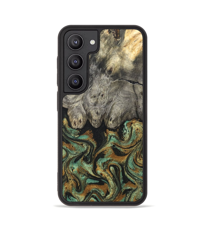 Galaxy S23 Wood Phone Case - Essence (Green, 819566)