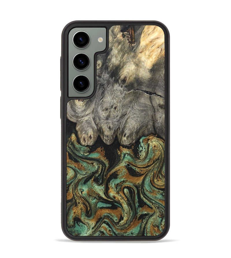 Galaxy S23 Plus Wood Phone Case - Essence (Green, 819566)