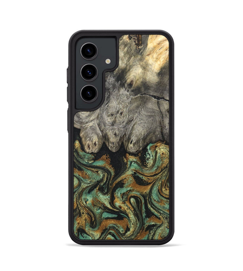 Galaxy S24 Wood Phone Case - Essence (Green, 819566)