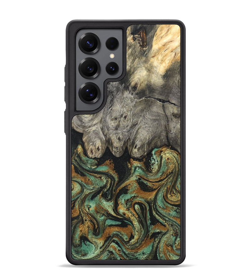 Galaxy S25 Ultra Wood Phone Case - Essence (Green, 819566)