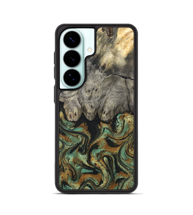 Galaxy S26 Wood Phone Case - Essence (Green, 819566)