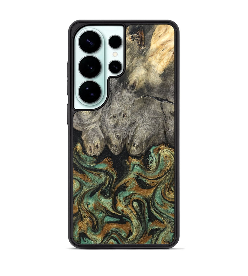 Galaxy S26 Ultra Wood Phone Case - Essence (Green, 819566)