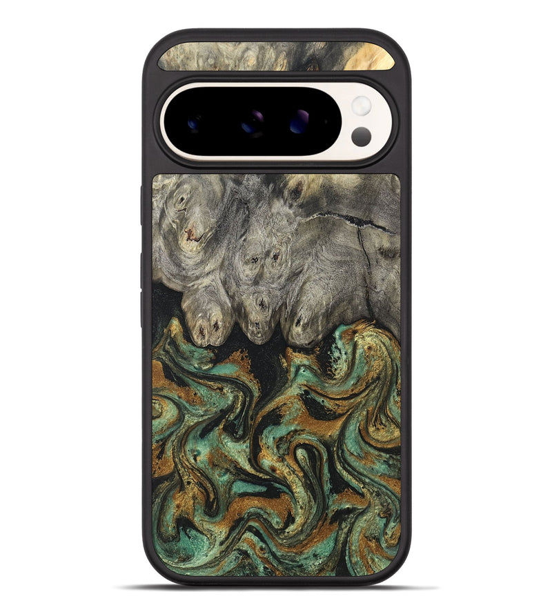 Pixel 10 Pro XL Wood Phone Case - Essence (Green, 819566)