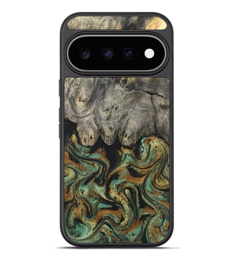 Pixel 11 Pro XL Wood Phone Case - Essence (Green, 819566)