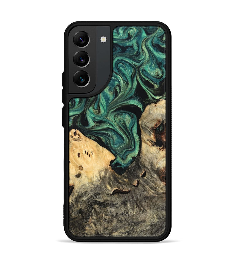 Galaxy S22 Plus Wood Phone Case - Jazlyn (Green, 819569)
