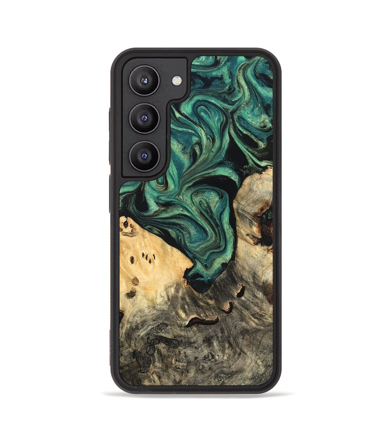 Galaxy S23 Wood Phone Case - Jazlyn (Green, 819569)