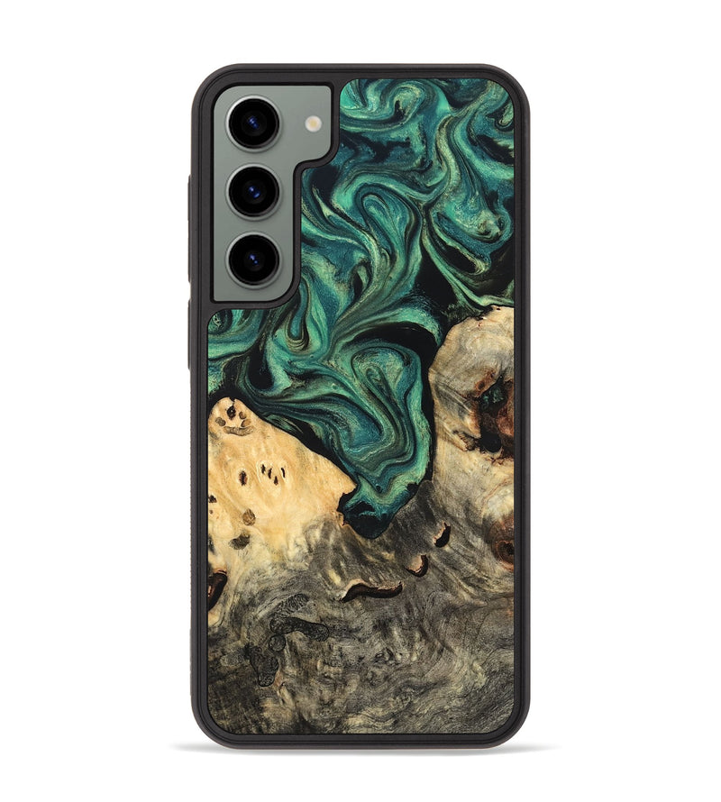 Galaxy S23 Plus Wood Phone Case - Jazlyn (Green, 819569)
