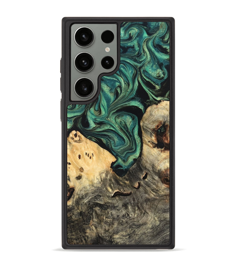 Galaxy S23 Ultra Wood Phone Case - Jazlyn (Green, 819569)
