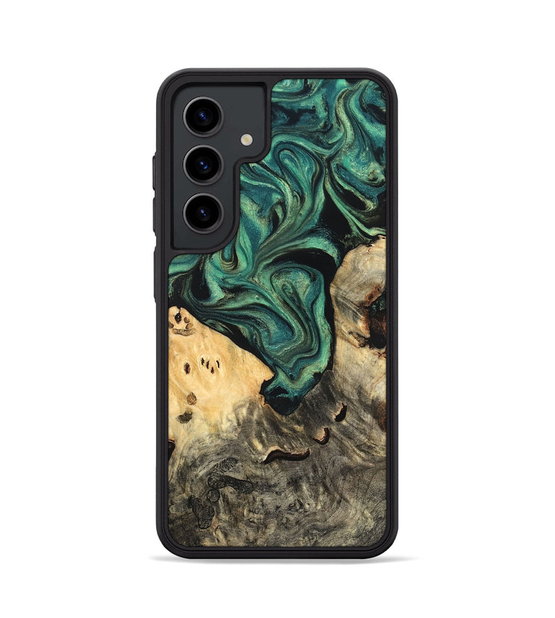 Galaxy S24 Wood Phone Case - Jazlyn (Green, 819569)