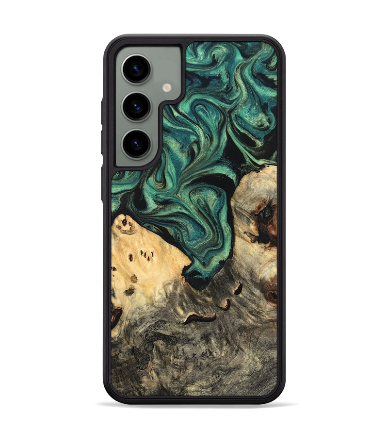 Galaxy S24 Plus Wood Phone Case - Jazlyn (Green, 819569)