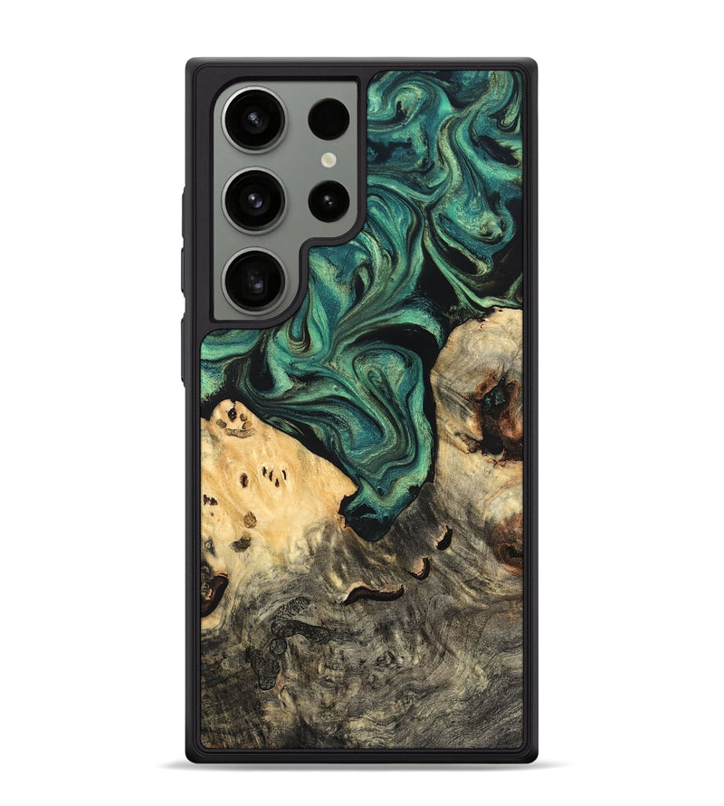 Galaxy S24 Ultra Wood Phone Case - Jazlyn (Green, 819569)