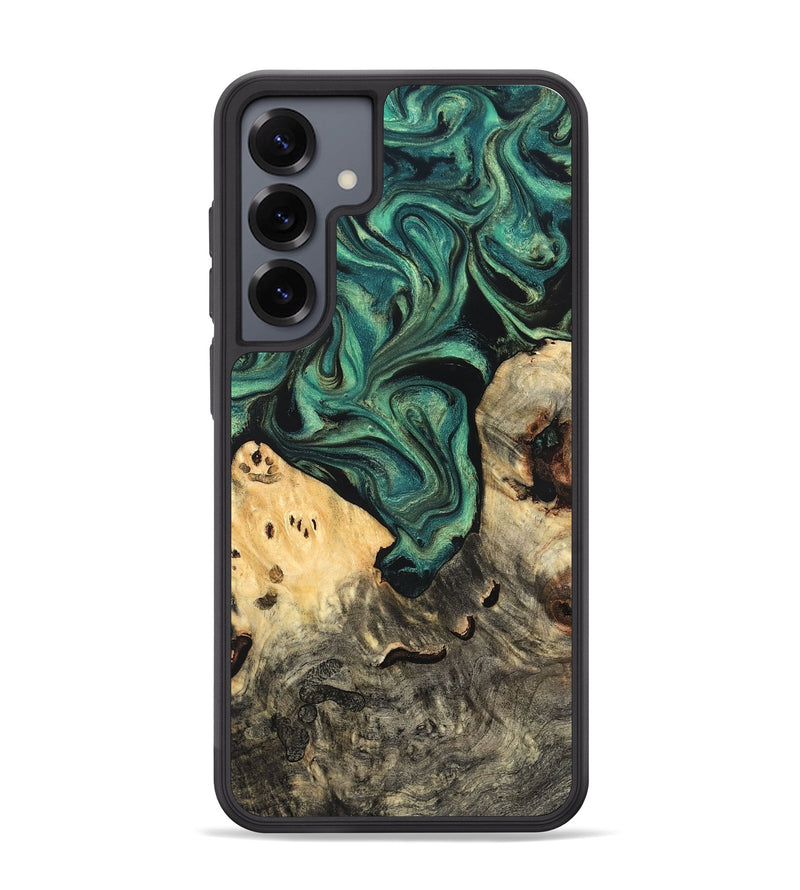 Galaxy S25 Plus Wood Phone Case - Jazlyn (Green, 819569)