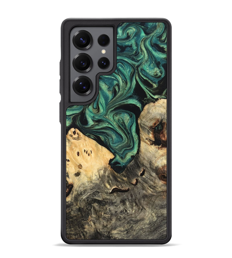 Galaxy S25 Ultra Wood Phone Case - Jazlyn (Green, 819569)