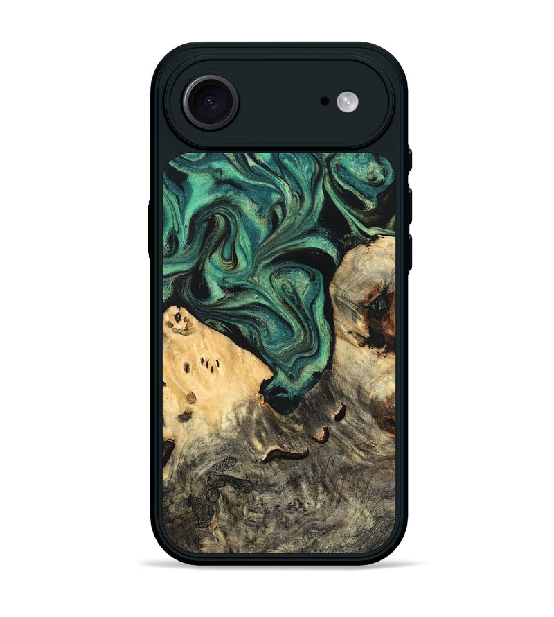 iPhone 17 Air Wood Phone Case - Jazlyn (Green, 819569)