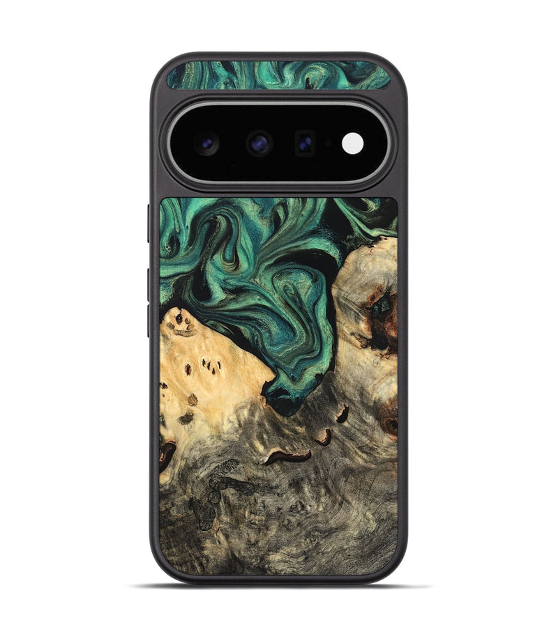 Pixel 11 Wood Phone Case - Jazlyn (Green, 819569)