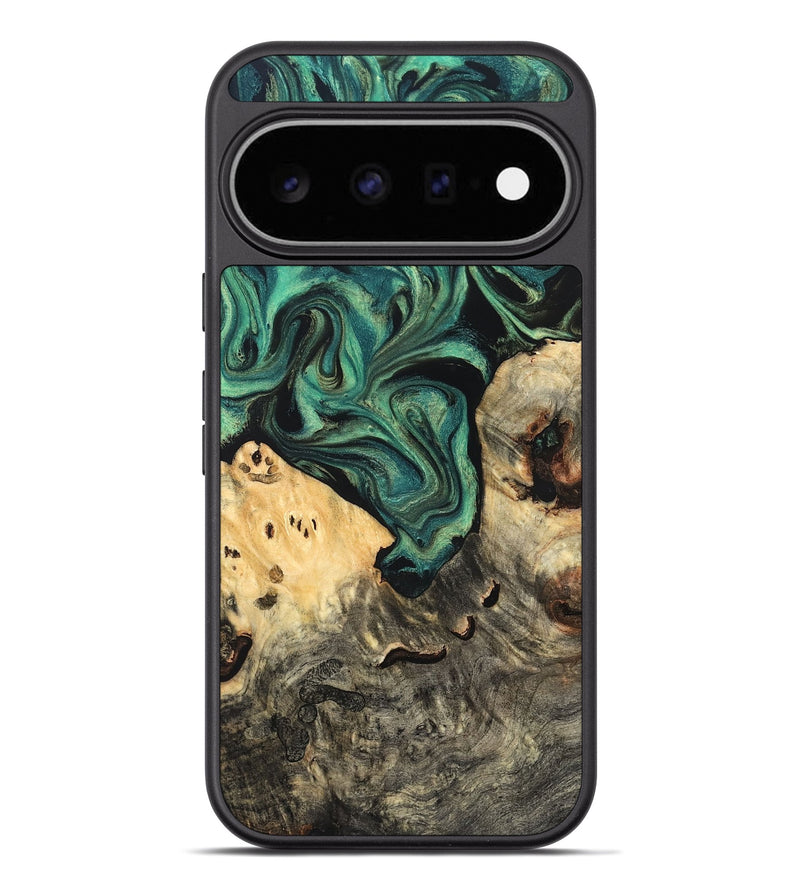 Pixel 11 Pro XL Wood Phone Case - Jazlyn (Green, 819569)