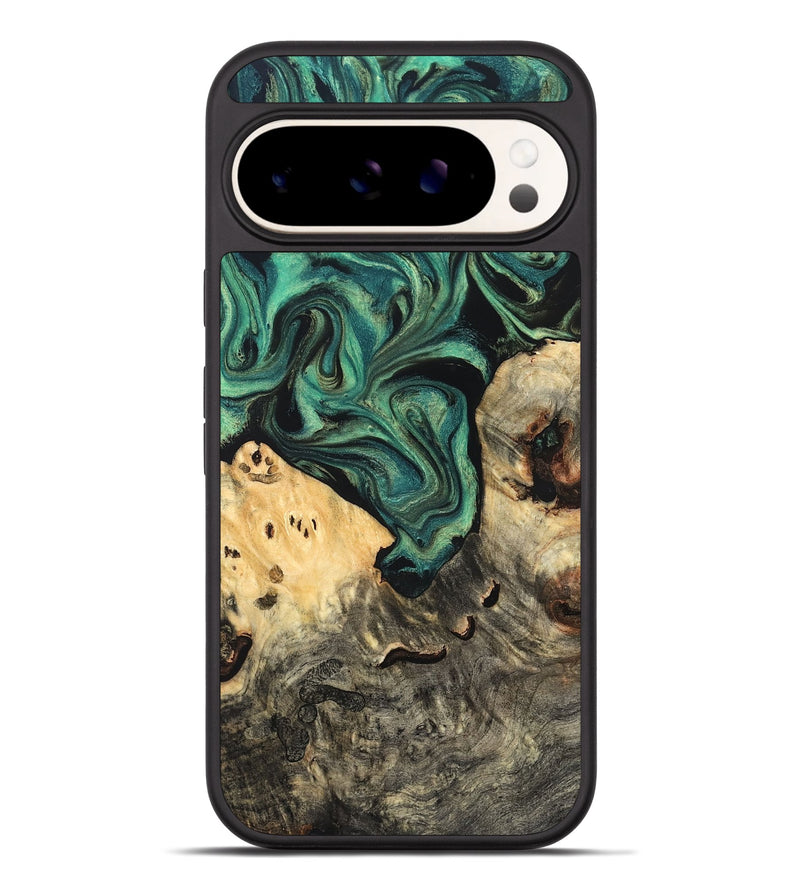Pixel 9 Pro XL Wood Phone Case - Jazlyn (Green, 819569)