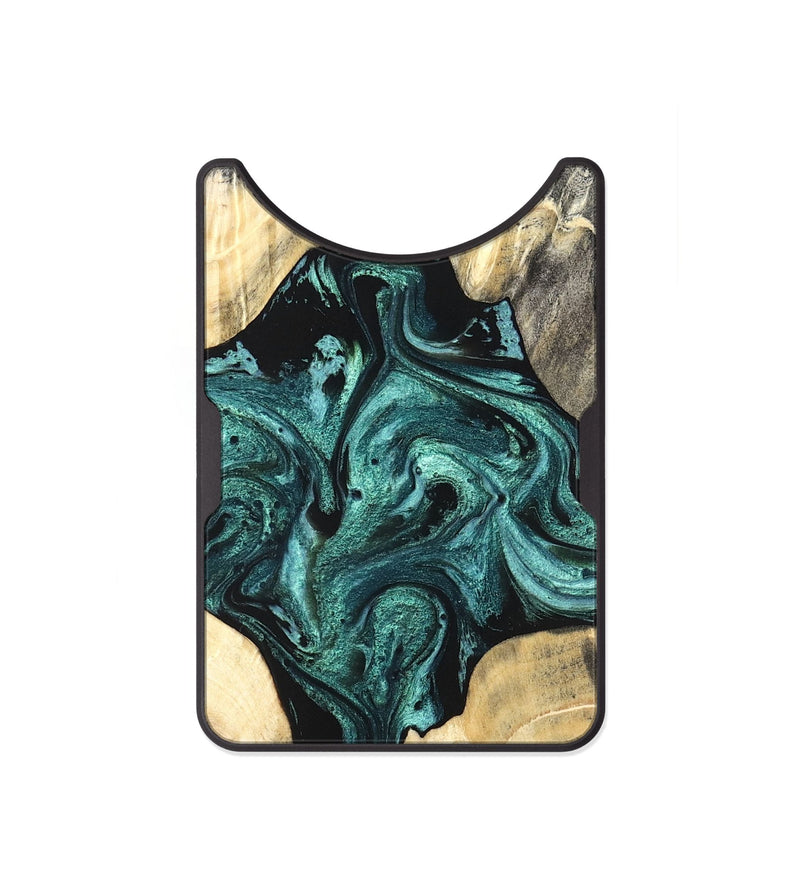 Alloy Wood Wallet - Simone (Green, 819571)