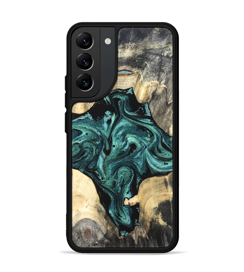 Galaxy S22 Plus Wood Phone Case - Simone (Green, 819571)
