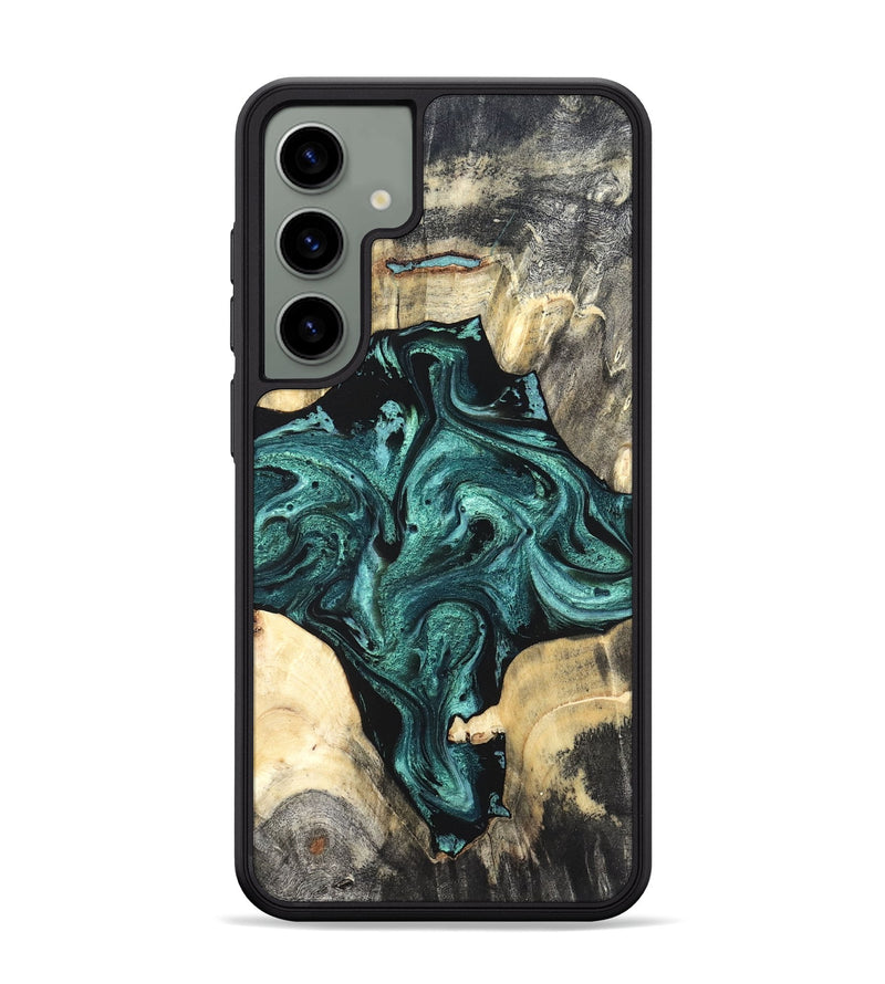 Galaxy S24 Plus Wood Phone Case - Simone (Green, 819571)