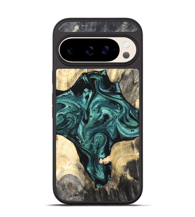 Pixel 10 Wood Phone Case - Simone (Green, 819571)