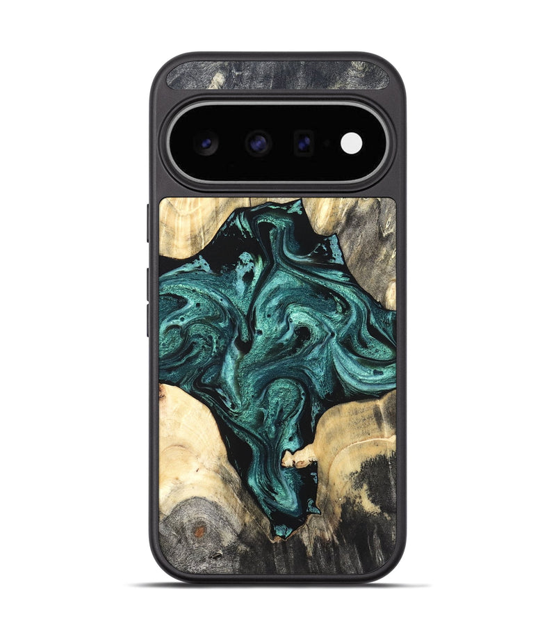 Pixel 11 Wood Phone Case - Simone (Green, 819571)