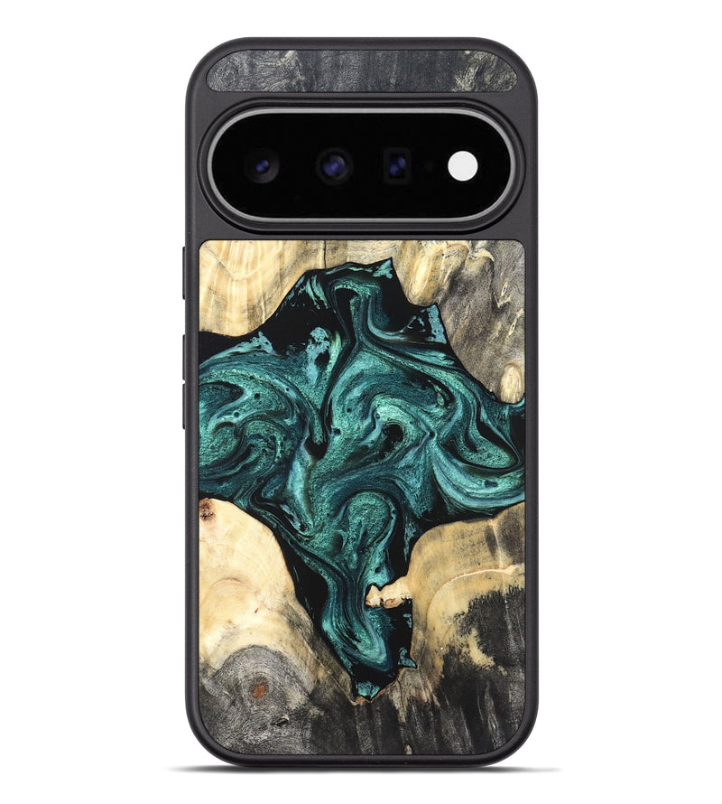 Pixel 11 Pro XL Wood Phone Case - Simone (Green, 819571)
