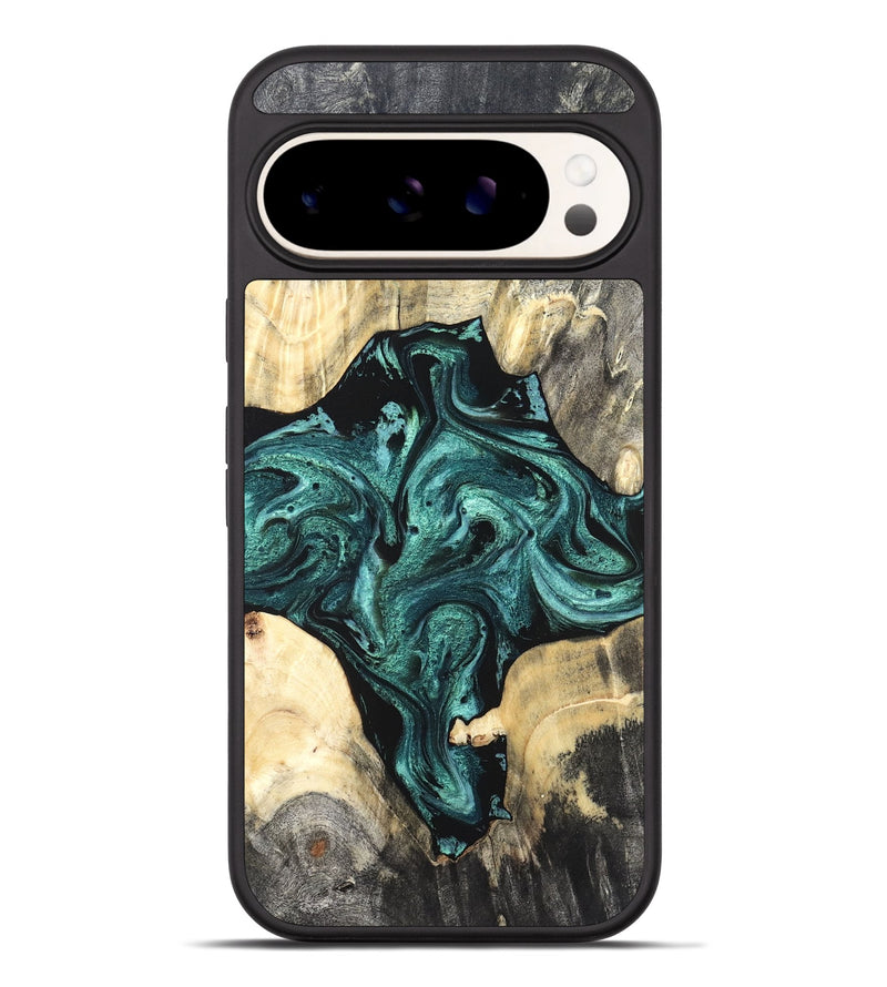 Pixel 9 Pro XL Wood Phone Case - Simone (Green, 819571)