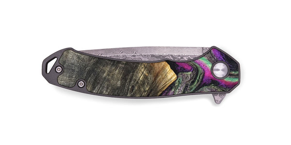 EDC Wood Pocket Knife - Kisha (Green, 819572)