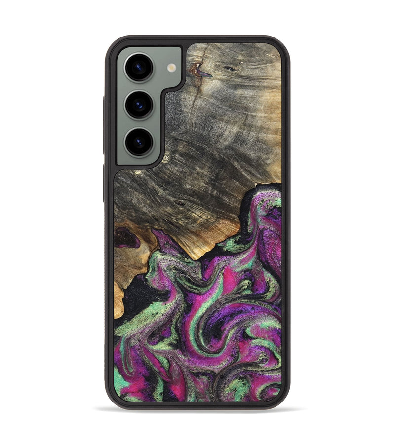 Galaxy S23 Plus Wood Phone Case - Kisha (Green, 819572)