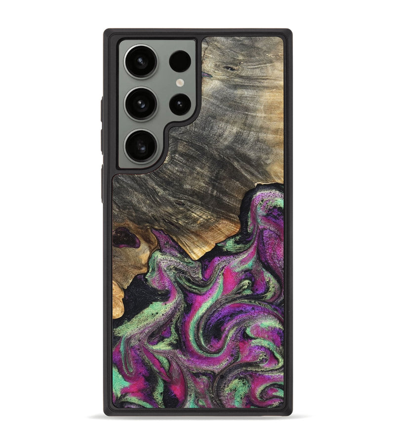Galaxy S23 Ultra Wood Phone Case - Kisha (Green, 819572)
