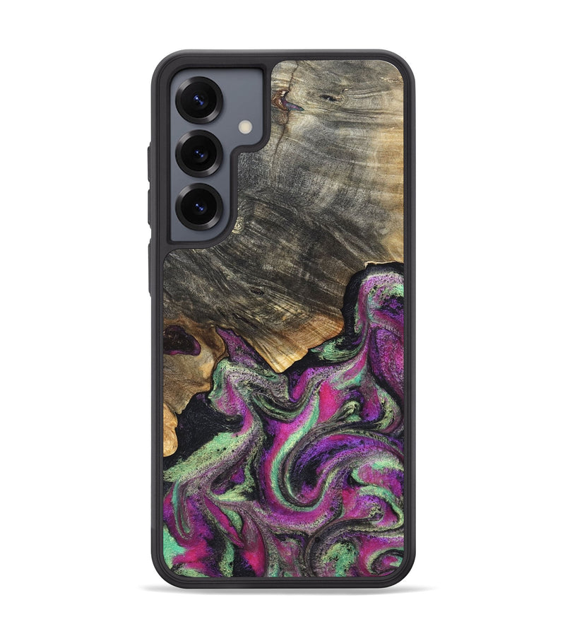 Galaxy S25 Plus Wood Phone Case - Kisha (Green, 819572)