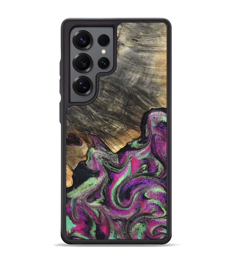 Galaxy S25 Ultra Wood Phone Case - Kisha (Green, 819572)