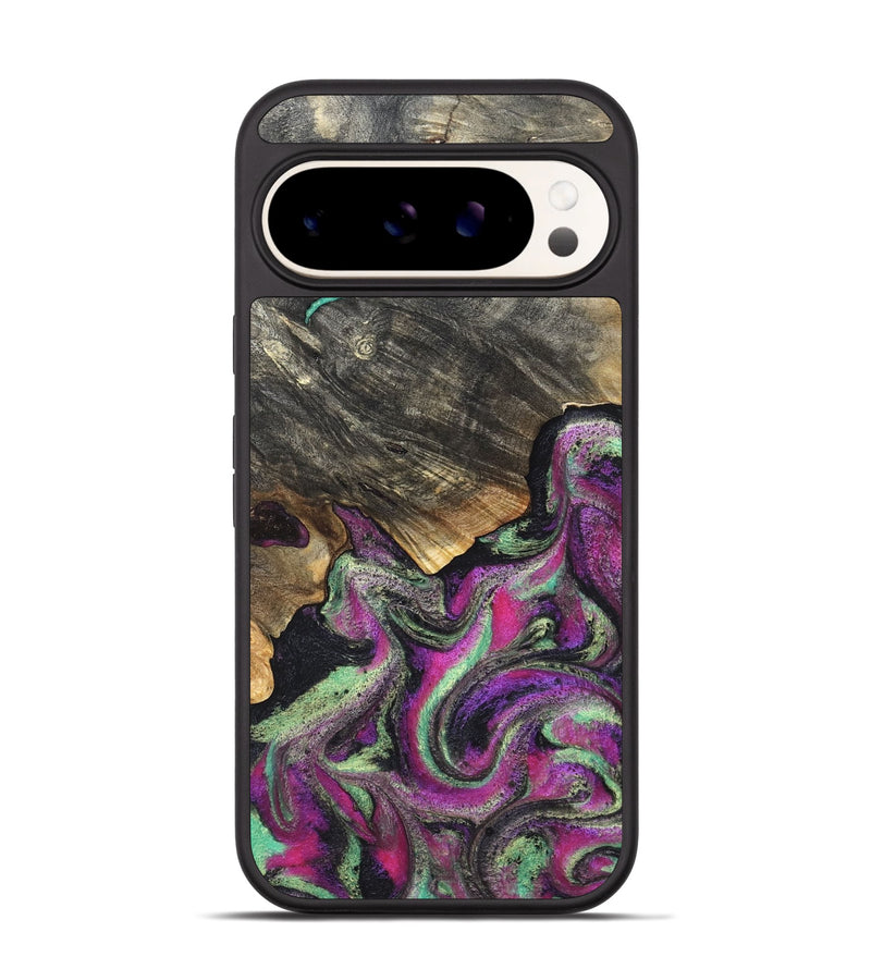Pixel 9 Pro Wood Phone Case - Kisha (Green, 819572)
