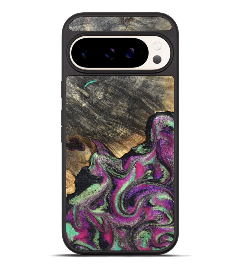 Pixel 9 Pro XL Wood Phone Case - Kisha (Green, 819572)