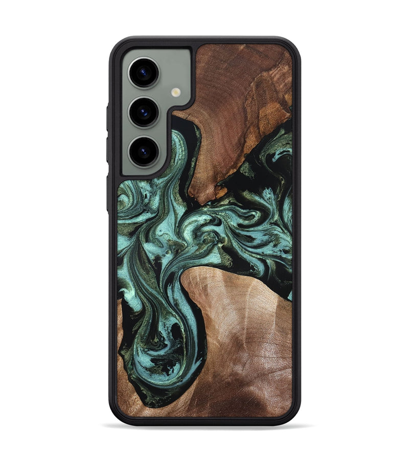 Galaxy S24 Plus Wood Phone Case - Hanna (Green, 819575)