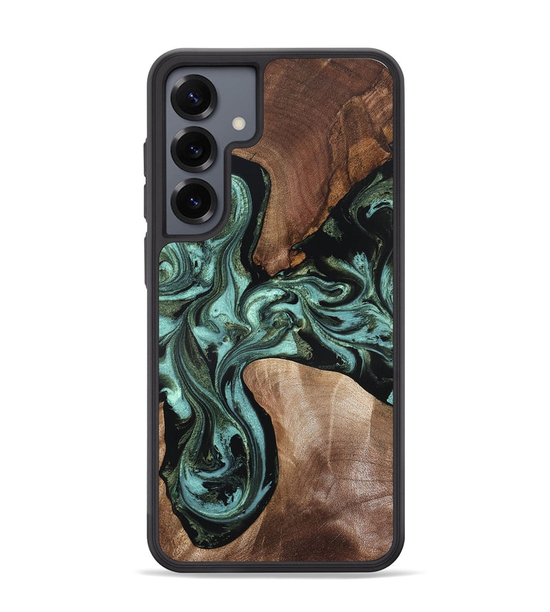 Galaxy S25 Plus Wood Phone Case - Hanna (Green, 819575)