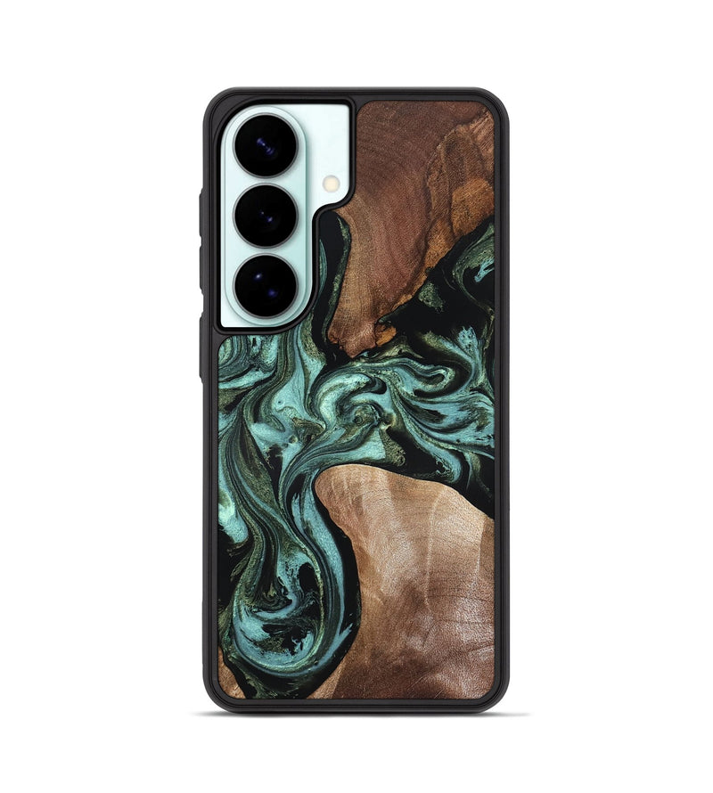 Galaxy S26 Wood Phone Case - Hanna (Green, 819575)