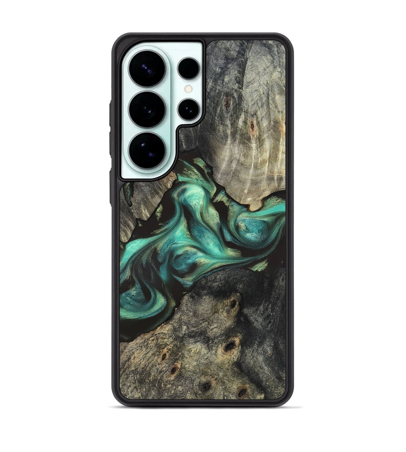 Galaxy S26 Ultra Wood Phone Case - Unique (Green, 819576)