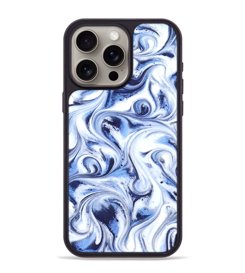 iPhone 15 Pro Max ResinArt Phone Case - Bruce (Blue, 819585)