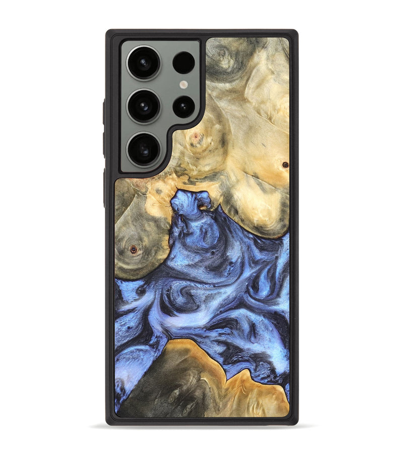 Galaxy S23 Ultra Wood Phone Case - Delores (Blue, 819587)
