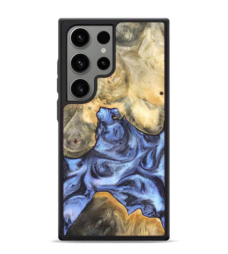 Galaxy S24 Ultra Wood Phone Case - Delores (Blue, 819587)