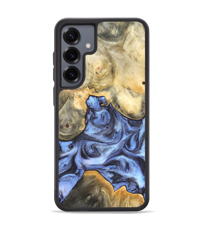 Galaxy S25 Plus Wood Phone Case - Delores (Blue, 819587)