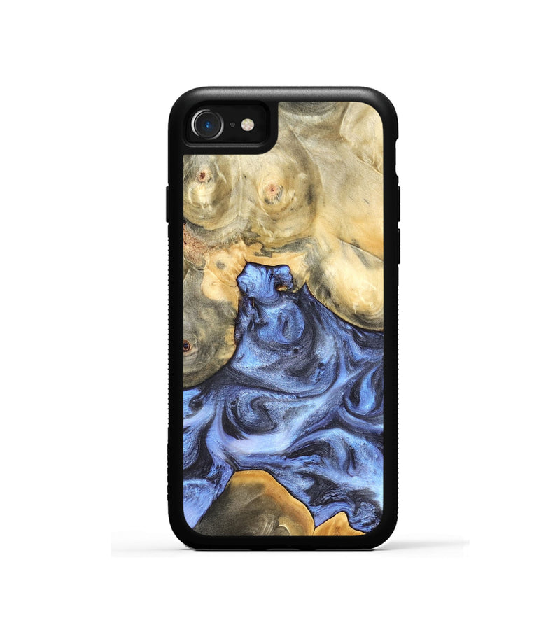 iPhone SE Wood Phone Case - Delores (Blue, 819587)