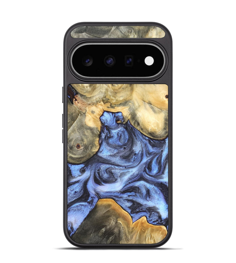 Pixel 11 Wood Phone Case - Delores (Blue, 819587)