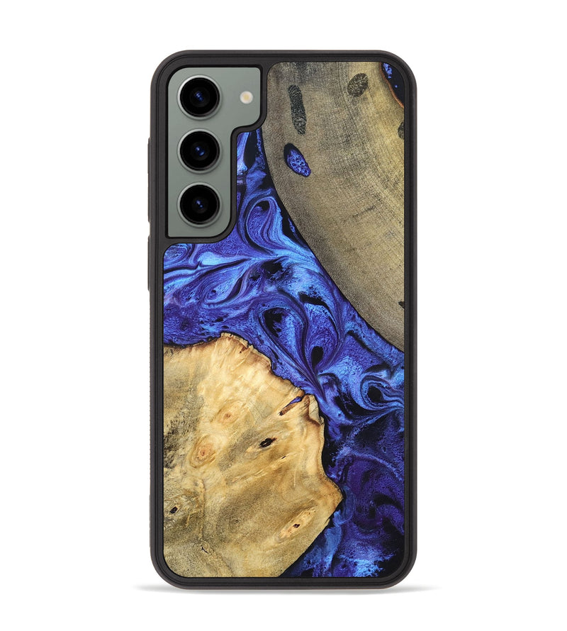 Galaxy S23 Plus Wood Phone Case - Olive (Blue, 819588)