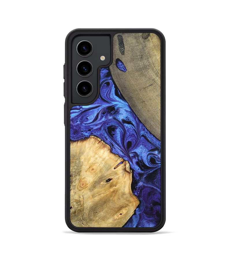 Galaxy S24 Wood Phone Case - Olive (Blue, 819588)