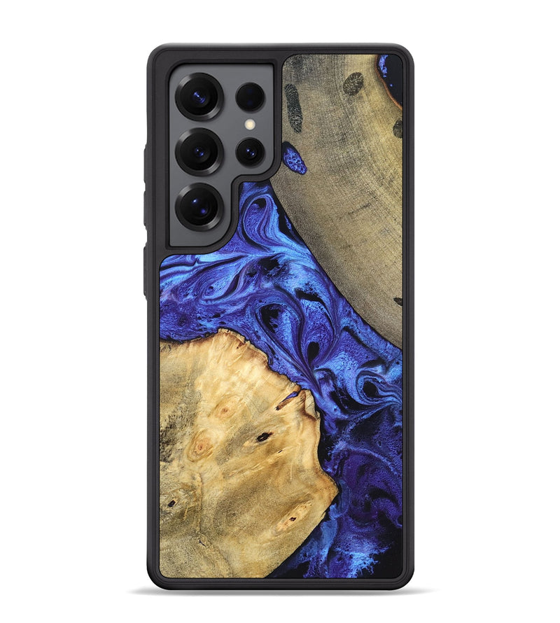 Galaxy S25 Ultra Wood Phone Case - Olive (Blue, 819588)